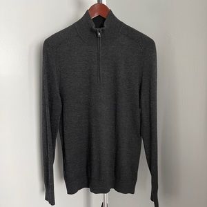 Express Merino Wool Quarter-Zip Sweater